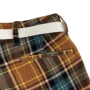 TARTAN CHECK TROUSERS