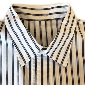 DOBBY STRIPE PULLOVER SHIRT