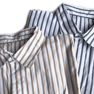 DOBBY STRIPE PULLOVER SHIRT