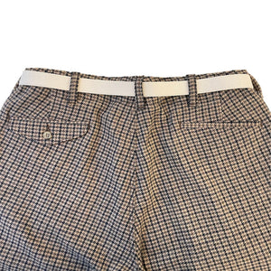WOOL TROUSER GUN-CLUB CHECK