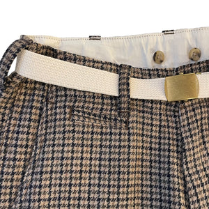 WOOL TROUSER GUN-CLUB CHECK
