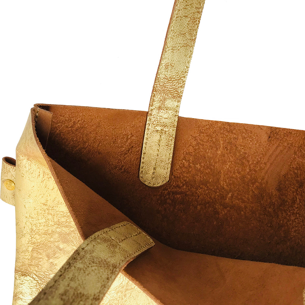 GOAT LEATHER SHOPPER - MACH55.Ltd.