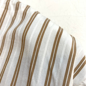 DOBBY STRIPE STAND COLLAR SHIRT