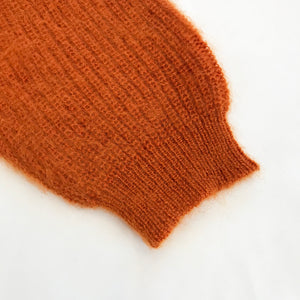 MOHAIR KNIT CARDIGAN